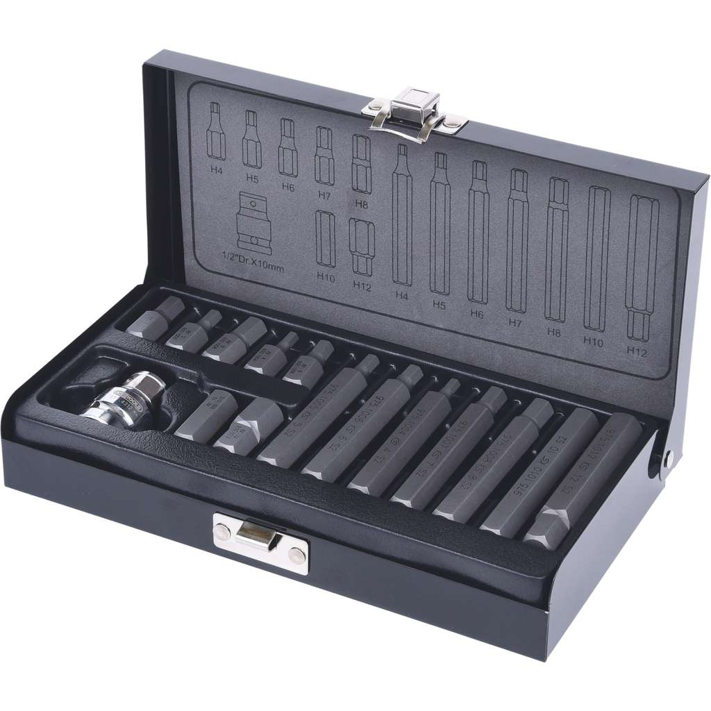 Coffret d'embouts de vissage 6 pans CLASSIC KS TOOLS