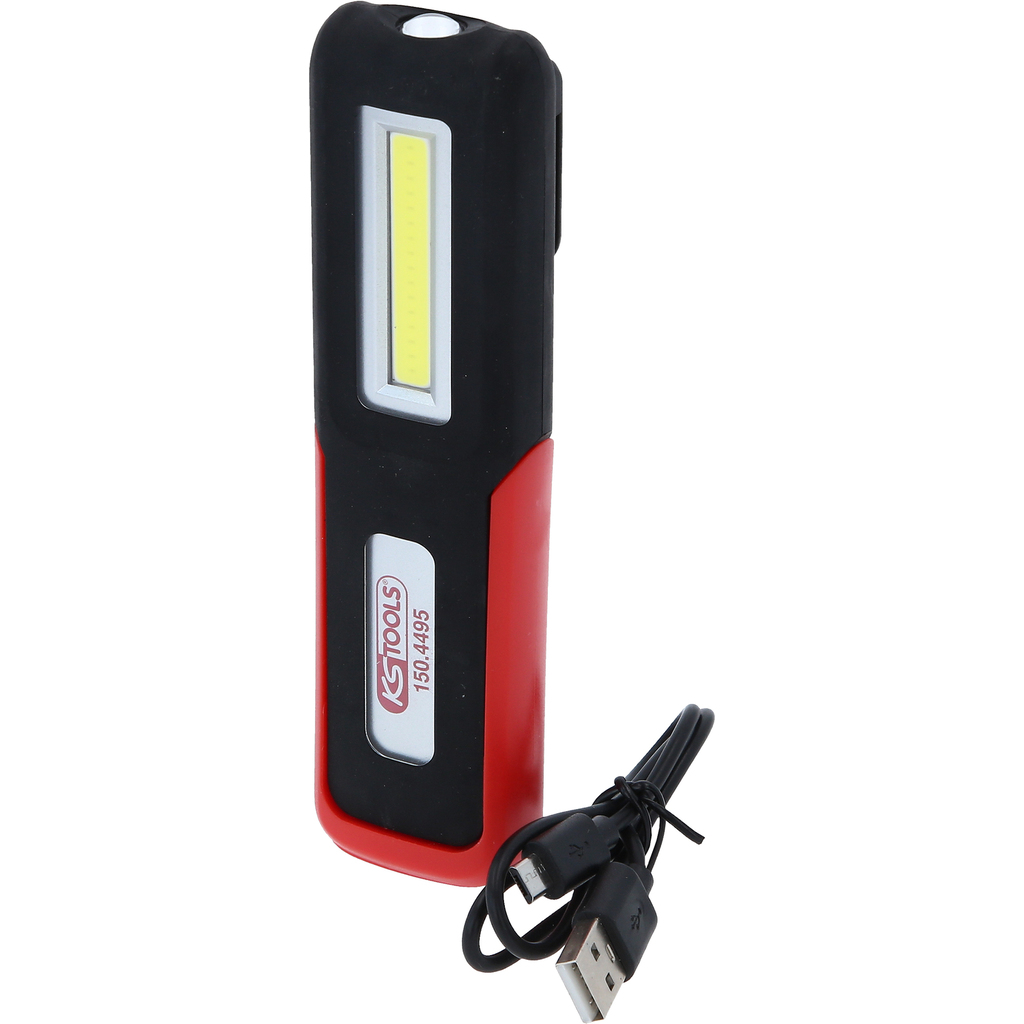 Mobile Werkstatt-Handlampe, knickbar, 3 Watt COB LED | Handlampen 