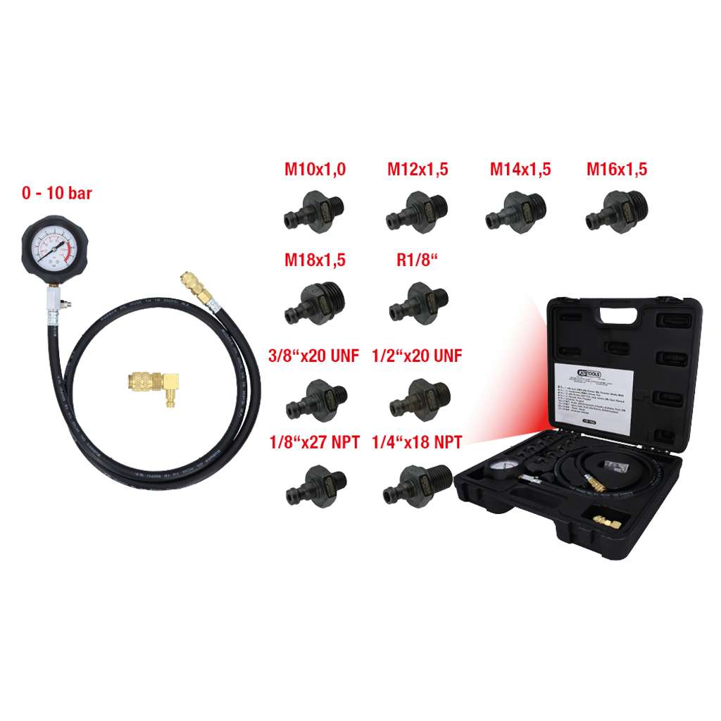 BGS technic | Benzindruck-Prüfer | 0 - 8 bar | online kaufen