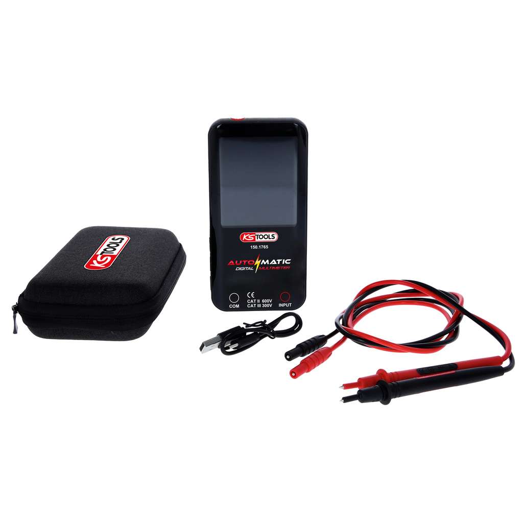 GARVALON 6-teiliges Multimeter-Sonden Set – Abgewinkelte Prüfspitzen Mit Feiner Nadel (0,7 Mm) Zum Durchstechen Von Kabeln, Für Auto- & Haushaltselektrik