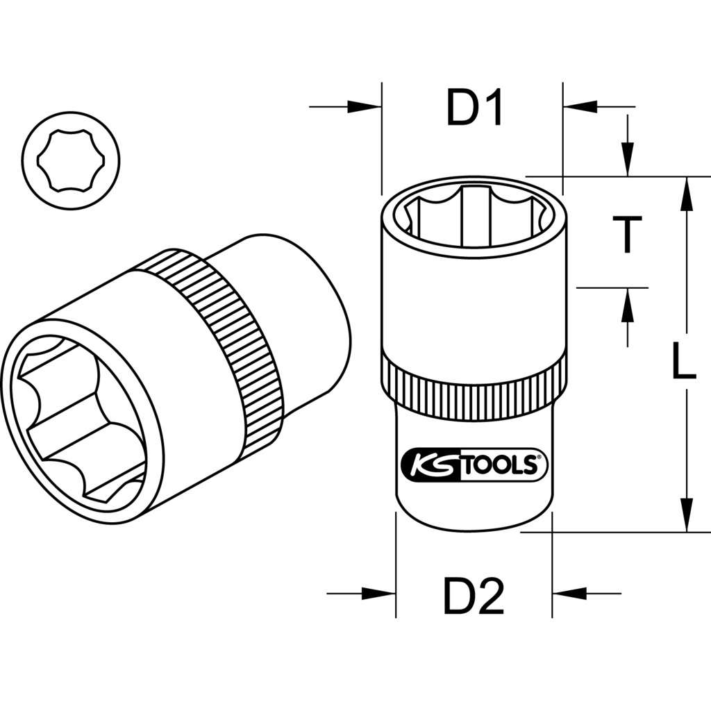 SUPERLOCK Stecknuss 1 2 Steckn sse Steckschl ssel Und