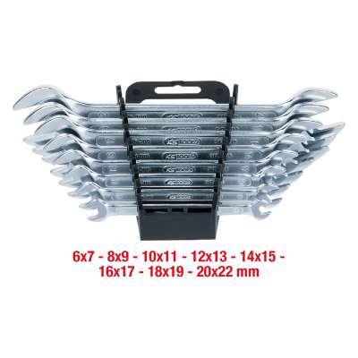 KS Tools 517.0742-E Chiave A Forchetta Doppia,11x13 Mm Su