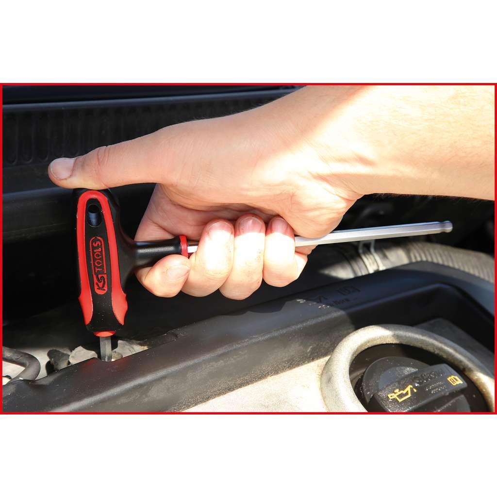 T-Griff-Innensechskant-Kugelkopf-Schlüssel-Satz, 8-tlg | T-Griff  