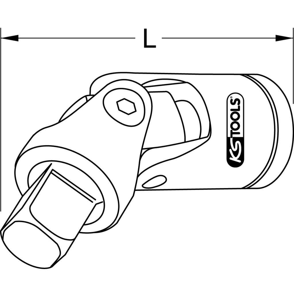 KS-Tools 1/4" 3/8" 1/2" 3/4" CHROMEplus Vergrößerungs- Und