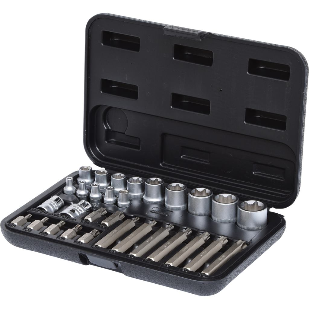 Nuss Set Torx 9 Teilig 1/2 Zoll Nüsse Stecknüsse Stecknuss Nusssatz Torxset