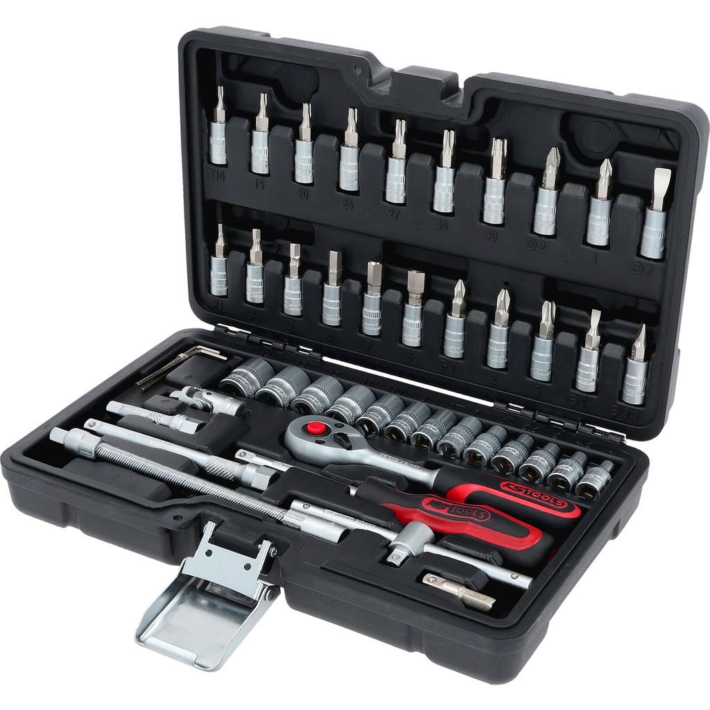 1/4"+3/8"+1/2" CHROMEplus Steckschlüssel-Satz, 195-tlg | Sätze