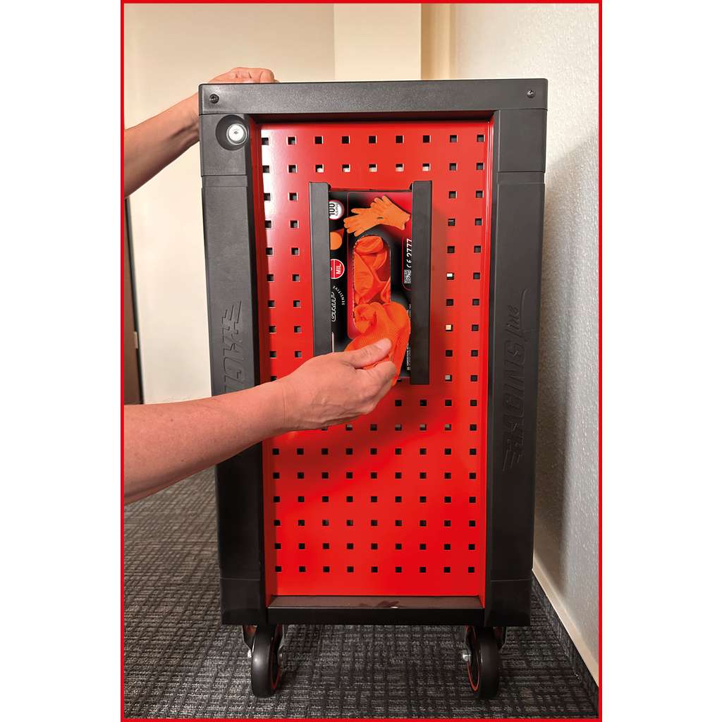 2er-Set Magnetischer Handschuhbox-Halter – Wandmontage, Selbstjustierende Federn, Für Handschuhe, Tücher & Taschentücher – Für Küche, Garage, Werkstatt & Krankenhaus