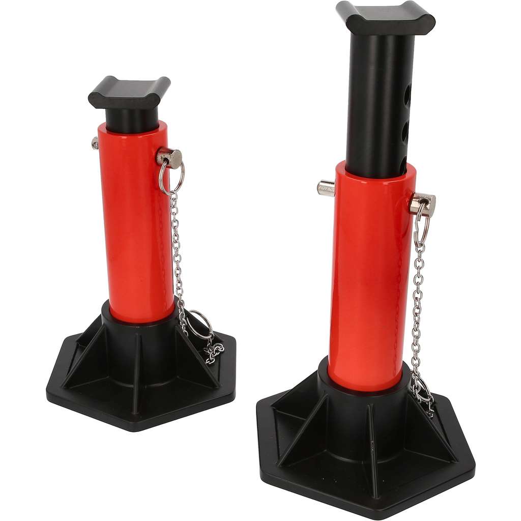 KS TOOLS 160.0370 Steel Axle Stands With Quick Adjustment, Pair | Mister Worker - View #2