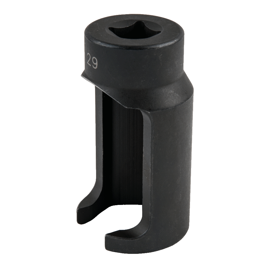 Llave De Vaso KS Tools 152.1195 Para Inyectores - 25 Mm, 1/2 Pulgada, L=100 Mm, Con Ventana Lateral