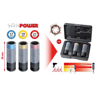 KS Tools 1/2 Dopsleutel, twaalfkant, kracht, kort 27 mm - 7885150927