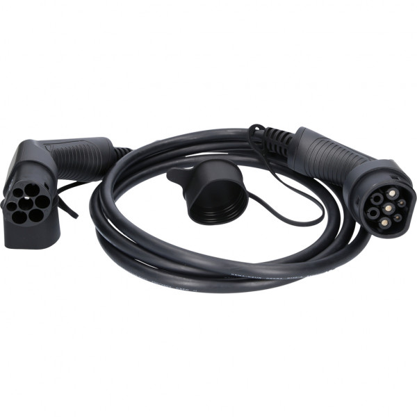 LogiLink Harting EVC0103 – Cavo Di Ricarica Tipo 2 Per Auto Elettriche, 22 KW, 10 M - 3