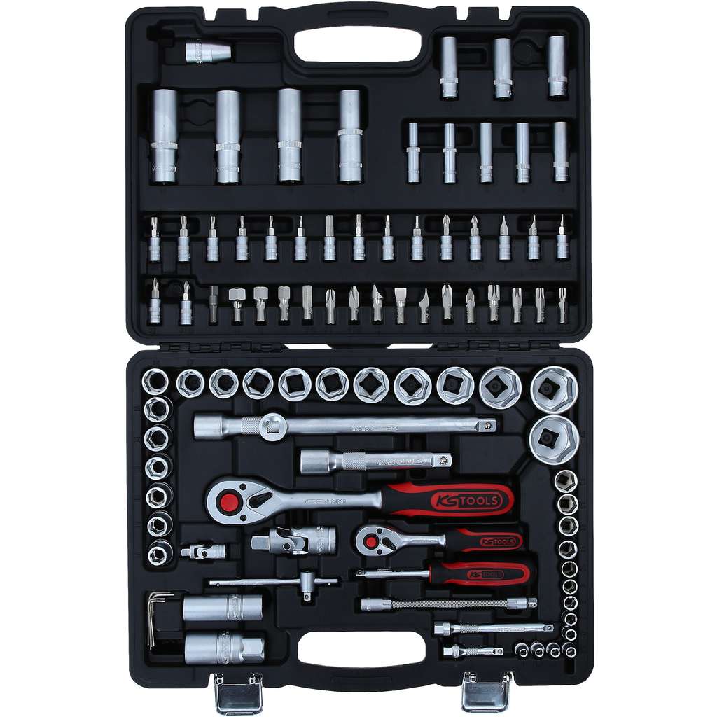 Dopsleutelset 1/4 4-13 mm 33-delig R49014033 - GedoreRed