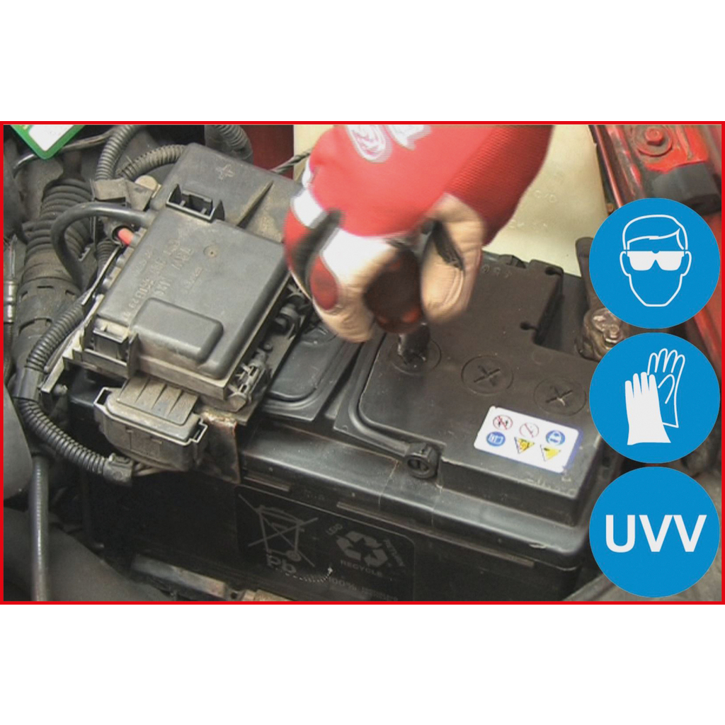 Estrattore Per Tappi Batteria KS Tools 550.1681 | 95 Mm | Cromato Per Serrare E Allentare Facilmente - Foto 7