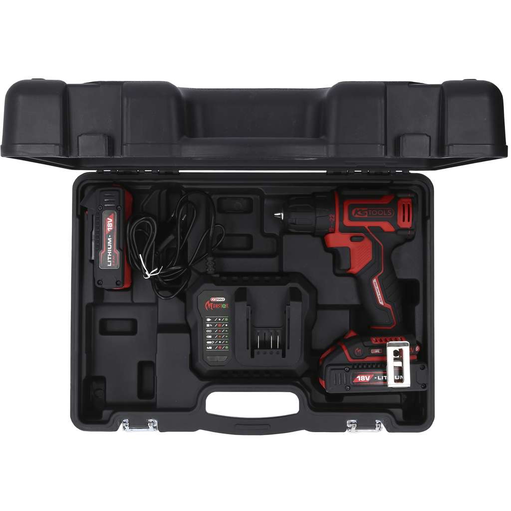 KS TOOLS EMONSTER Kit De Perceuses-visseuses à Percussion Sans Fil Et Sans Balais 4pcs 80241743