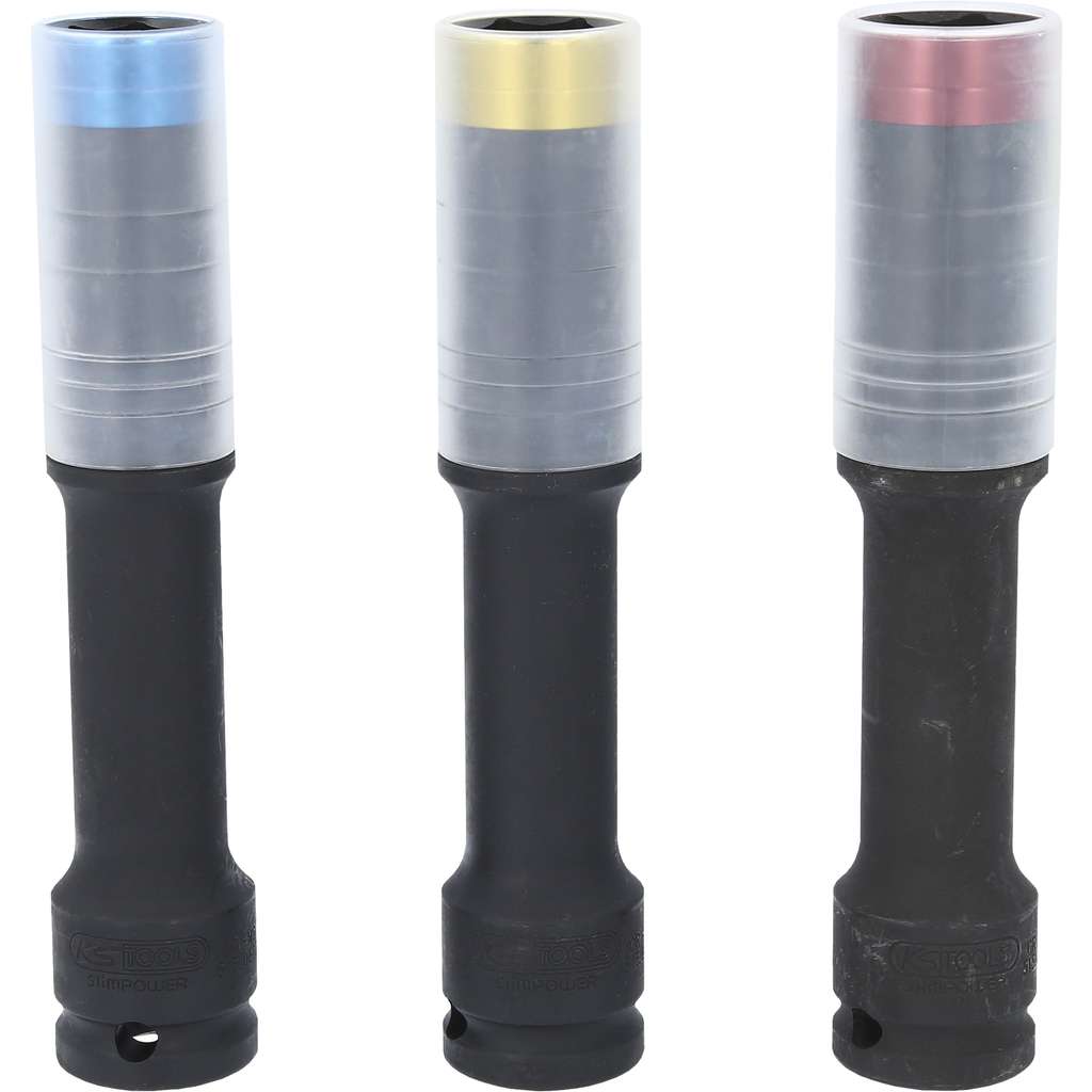 KS TOOLS 515.0991 Douilles à chocs pour jantes aluminium SlimPOWER