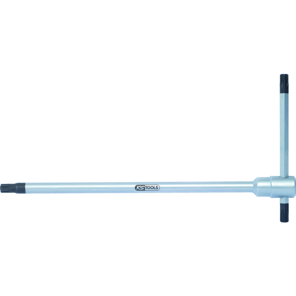 KS Tools T-Griff Innensechskant-Stiftschlüssel 3,0x100 Mm – Präzises Werkzeug Mit 2K-Griff, Brüniert