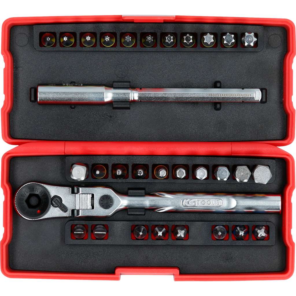 Douille Tournevis KS Tools 918.1480 - 1/4" TX15 - Chrome - Pour Usage Manuel