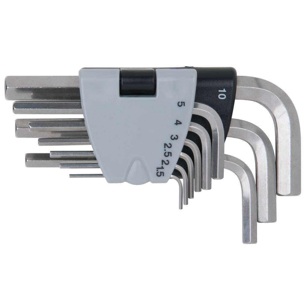 EDELSTAHL Innen6kant-Winkelstiftschlüssel-Satz, 9-tlg | EDELSTAHL  