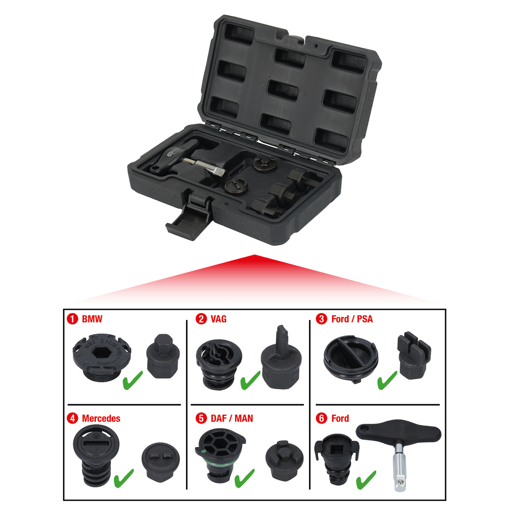 Magnetische Sump Plug Removal Tool Olie Drain Plug Remover Gereedschap, Magnetische Sterke Olie Drain Plug Tool Remover Moersleutel tegen Scald