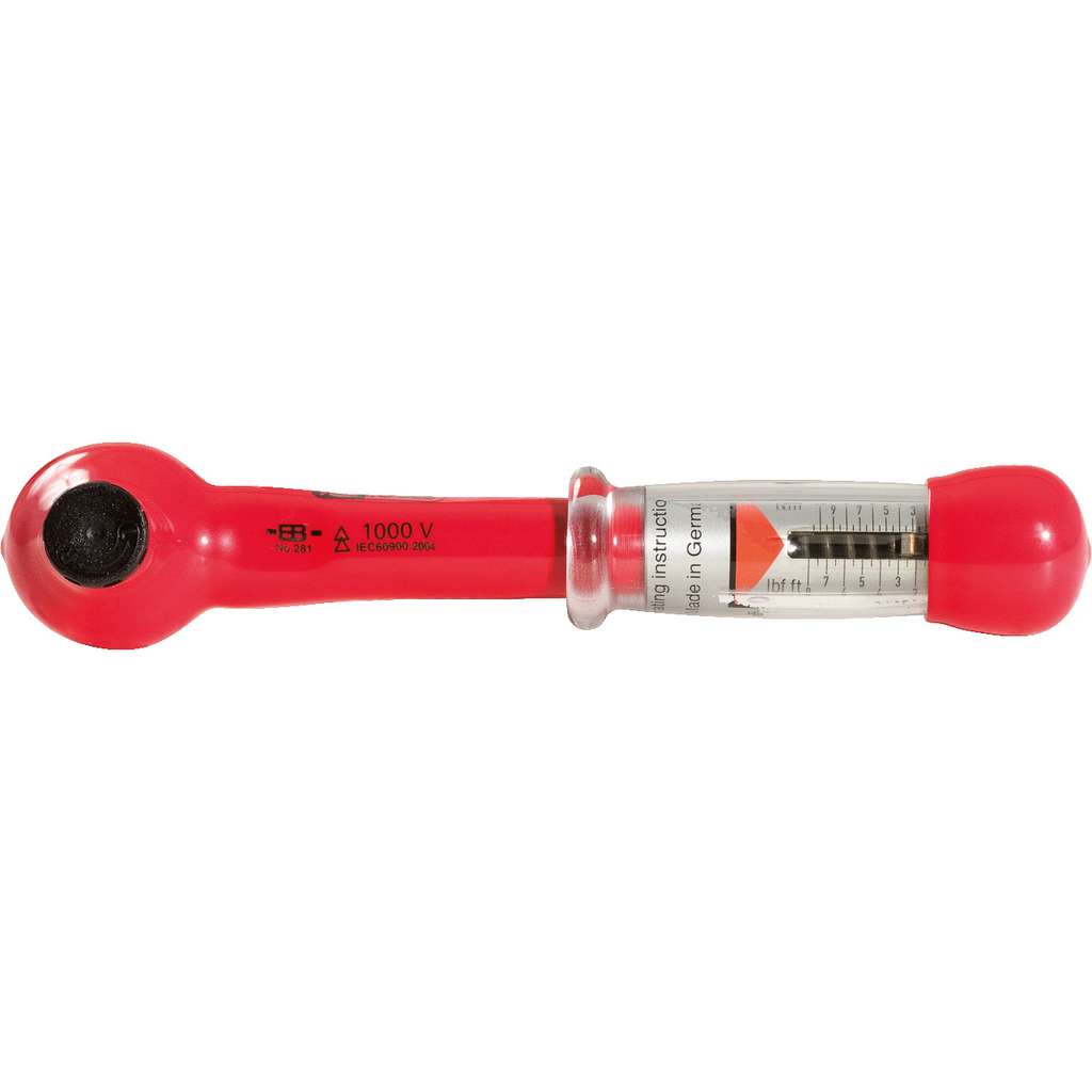 Clé Dynamométrique TC Technic 2-15 Nm 1/4" Avec Cliquet Réversible Et étui - NEUVE