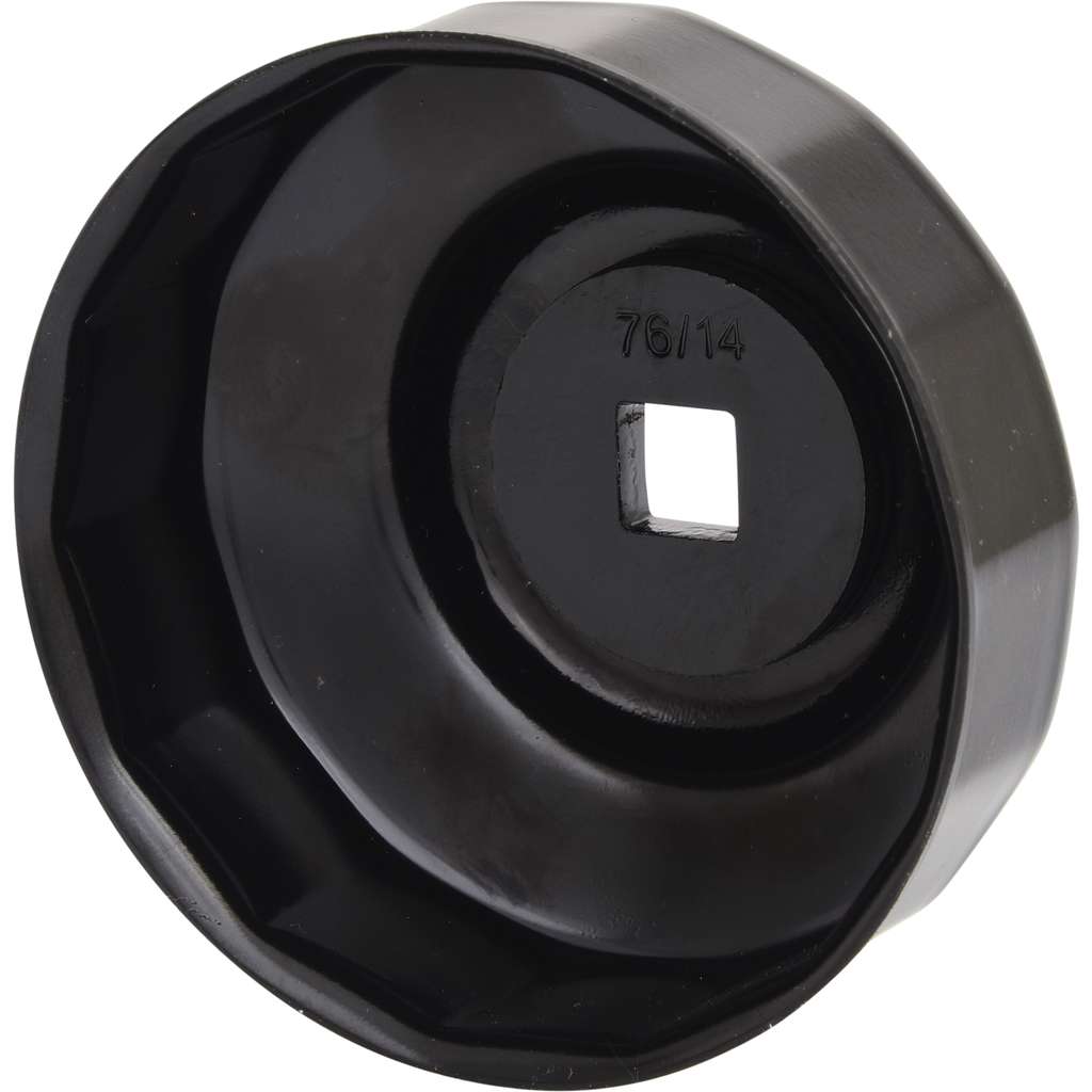 KIMISS – Chiave Per Filtro Olio 74 Mm, 14 Scanalature, In Alluminio, Utile Per Cambio Olio Auto, Colore Argento - 4