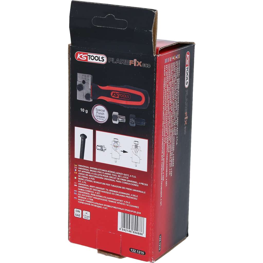 set aparat de bordurare universal pentru conducte de frână