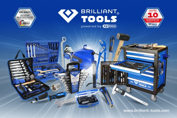 Multimètre Numérique BRILLIANT TOOLS BT122910 - Compact Et Fiable Pour Bricolage Et Atelier