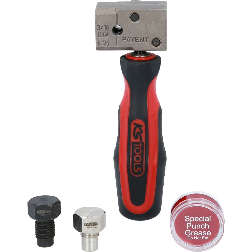 set aparat de bordurare universal pentru conducte de frână