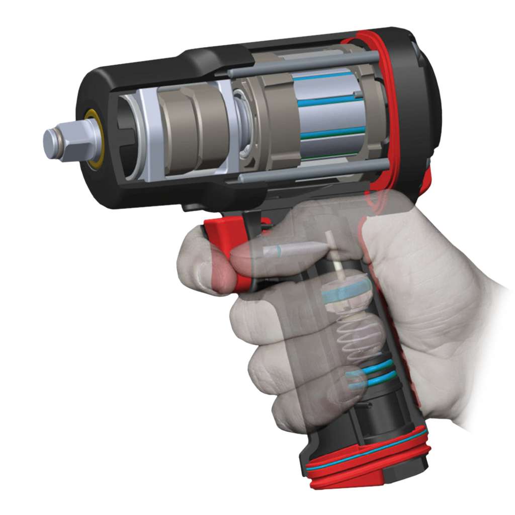 KS Tools 3/4 pneumatische slagmoersleutel, SUPER-MONSTER editie - 7885153250