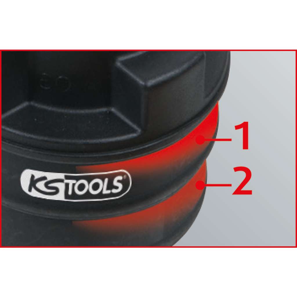 KS TOOLS 150.1657 - Diagrammi per tester di compressione per motori a
