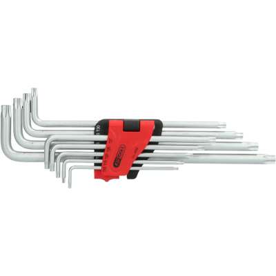 KS Tools 151.2303 Chiave A Brugola Torx Lunga T20 – Acciaio Temprato, Finitura Opaca, Ideale Per Meccanici Professionisti