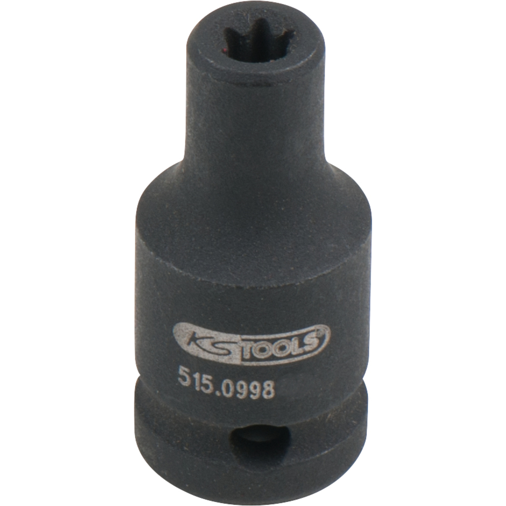 KS TOOLS 1/2" Torx-E Stecknuss Kurz – Für Maschinenbetätigung, Größe E8