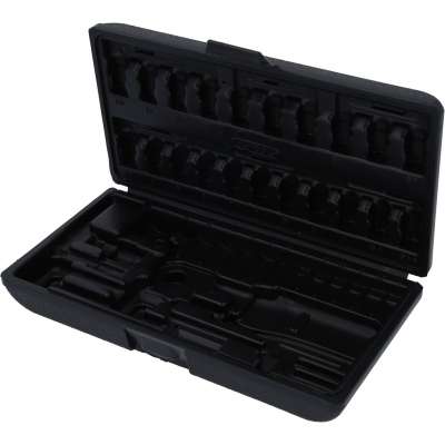 Coffret 40 pièces douilles 1/4 chrome plus > Outillages a main > coffrets Coffret 40 pièces douilles 1/4 chrome plus > Outillages a main > coffrets