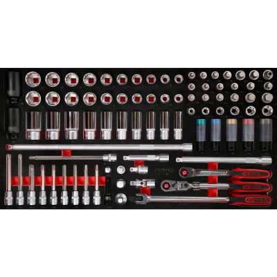 KS Tools Kipp-Verlängerung 3/8' – 75 Mm, Mit Kugelfangrille