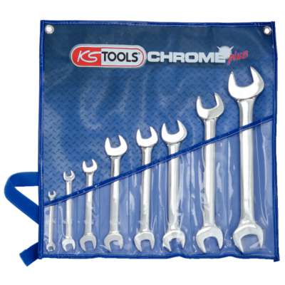 Produktbild von KS Tools Doppel-Maulschlüssel 20x22mm - Chrom Vanadium Stahl Verchromt